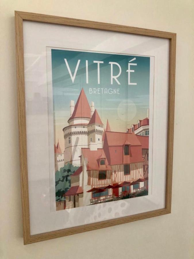 Le Garengeot - Wifi - Centre Ville - Property Rental Nm Vitre  Exterior photo